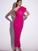 Off-ShoulderDiamond Bandage Evening Dress